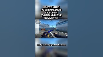 How to make CS2 look like CSGO!  #cs2 #csgo #cs2update  #counterstrike #csgoskins #cs2skins