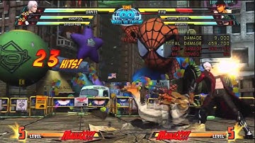 Marvel vs Capcom 3: Dante Combo 03 - Bold Cancels & Just Frames