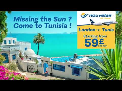 Nouvelair offers flights to Tunis, as low as 59 one way!