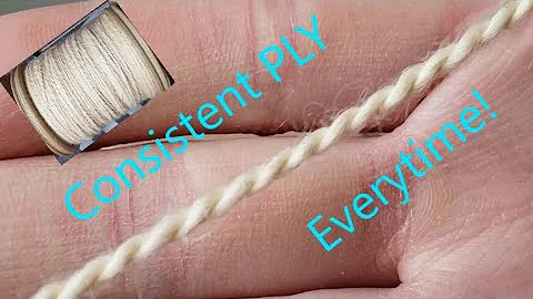 PLYING 100% Alpaca on the Ashford E-spinner 3  -  How I get smooth consistent yarn