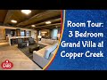 Copper Creek - 3 Bedroom Grand Villa Room Tour - Copper Creek Villas at Disney's Wilderness Lodge