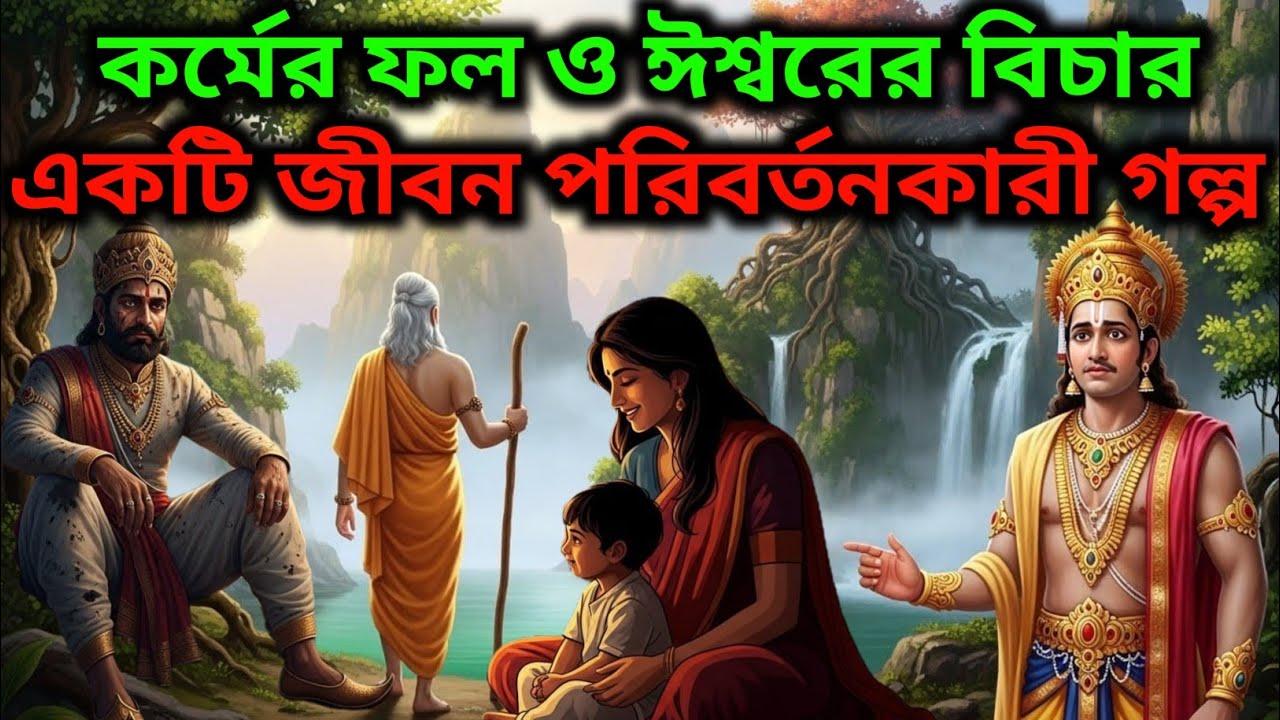 কর্মের ফল ও ঈশ্বরের বিচার একটি জীবন পরিবর্তনকারী গল্প | Bangla story | gyansutra bangla