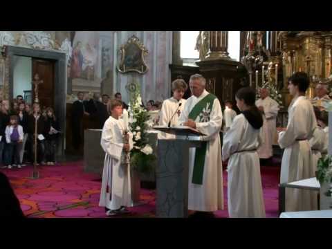 Evangelium Diakon Helmut Ecker zum Festgeottesdiens...  40 Jahre Priesterjubilum Lebenbauer