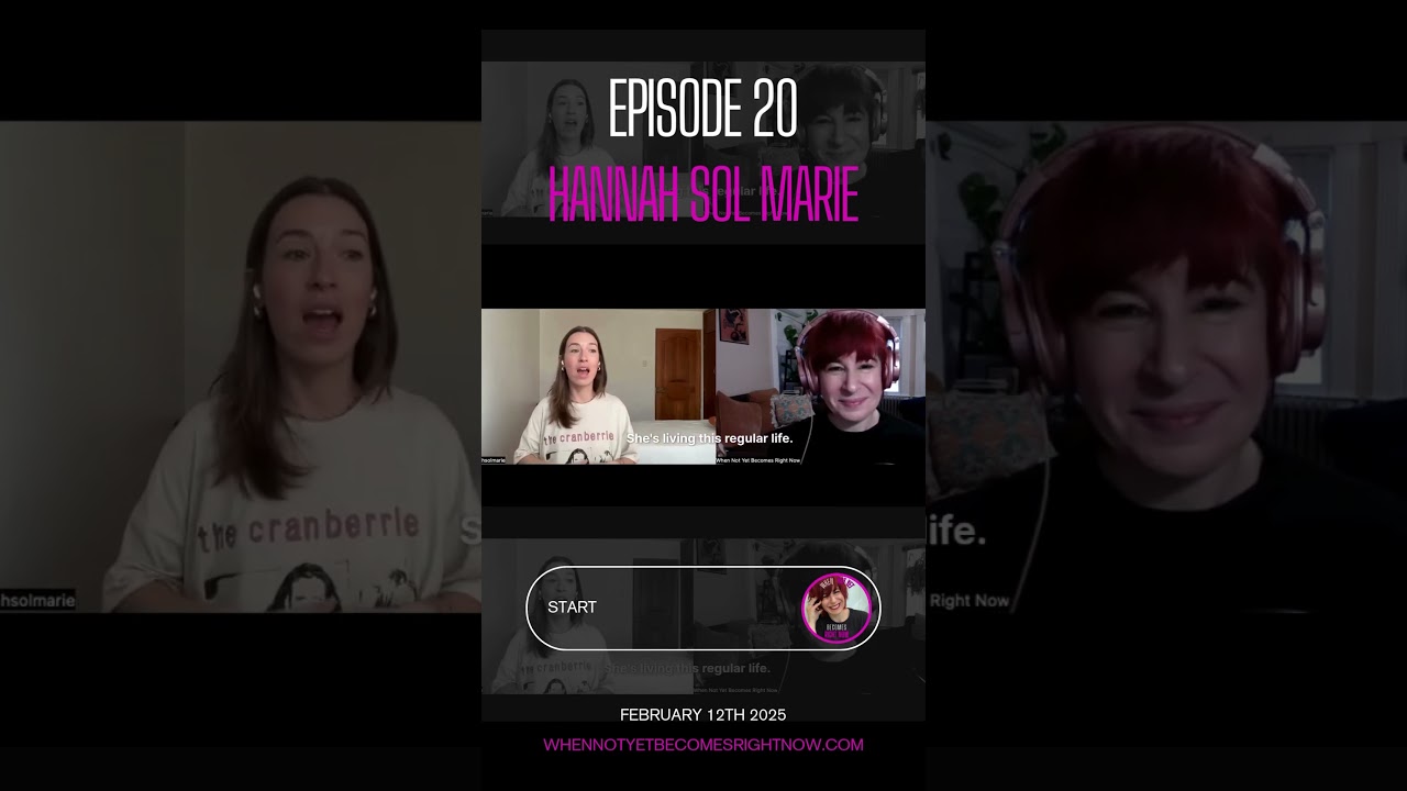 Watch Episode 20 w/ @hannahsolmarie https://youtu.be/jjs3E4ERGWA #mentalhealthpodcast #resilience