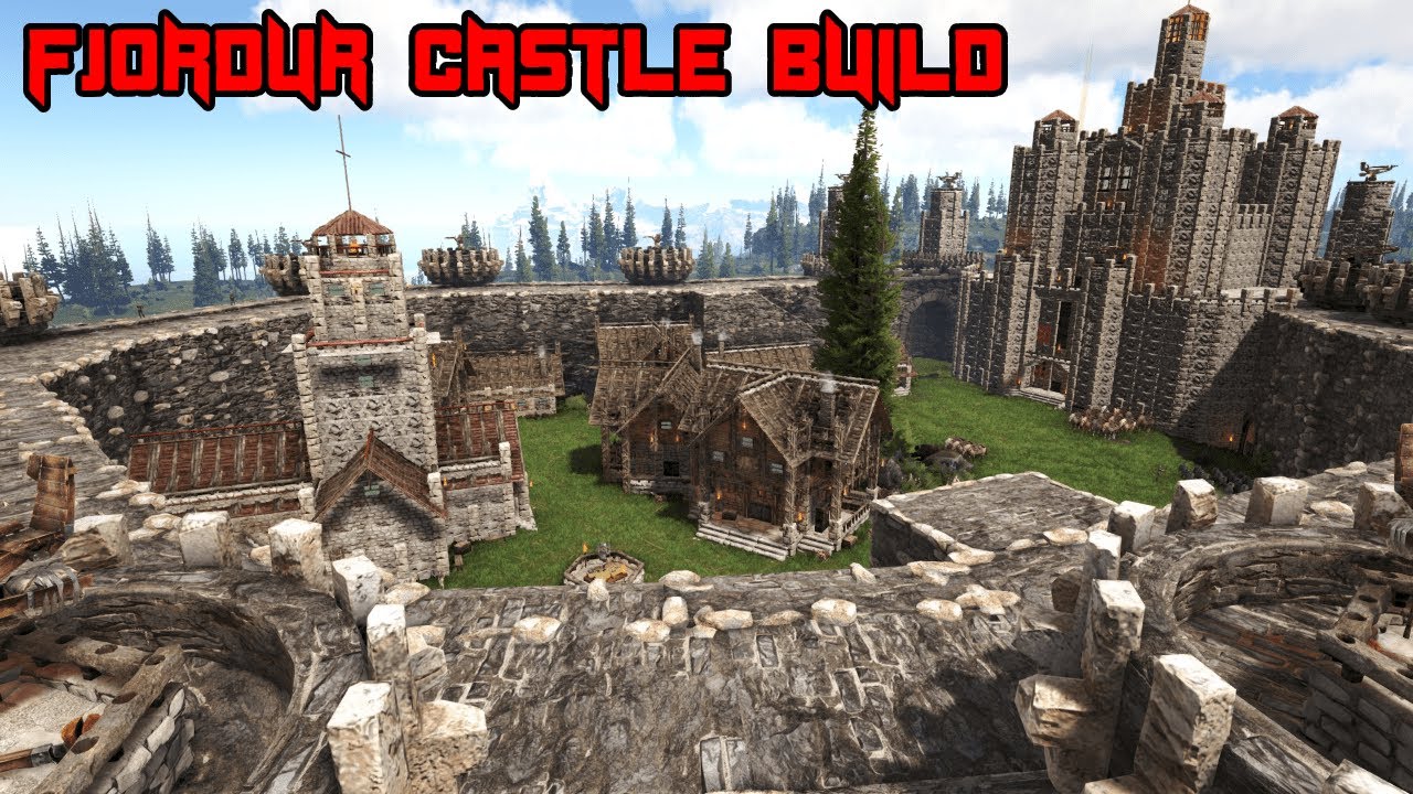 ARK Fjordur Castle Build YouTube ark-fjordur-castle-build-youtube