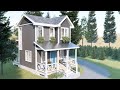 6x5m (20 x 17ft) Experience the Cozy Charm of a Cottage-Style Home | Small House Design