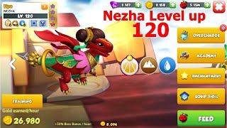 Nezha Level up to 120-Dragon Mania Legends | Cheesecake Cake Craze event | DML screenshot 5
