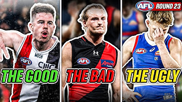 AFL Round 23 Review | The Good Bad And Ugly 2023