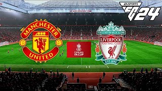 Manchester United - Liverpool| Emirates FA cup|FC24