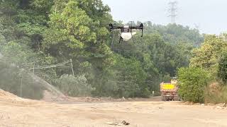 JMR-X1100 4-Axis 5L Agricultural Sprayer UAV drone  Crop spraying drone machine 5 Liters drone