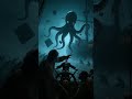When a Giant Octopus Attacks a Ship: Epic Cartoon Short #shorts #cartoon #animals