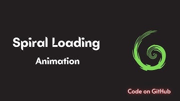 Spiral Loading Animation
