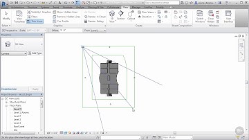 Generating Perspective Views with the 3D Camera in Revit