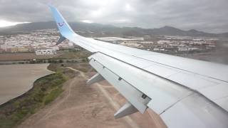TOM2404 - Manchester To Gran Canaria - Thomson Airways B737 - Landing TOM2404 - Manchester To Gran Canaria - Thomson Airways B737 - Landing