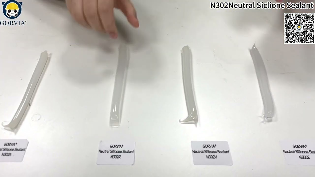 Comparison of neutral silicone sealants of different qualities