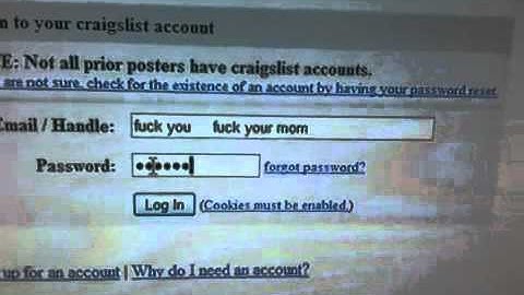 Craigslist scam Email