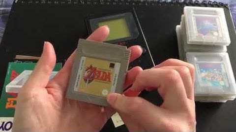 {ASMR} Nintendo Game Boy Show & Tell ~ Soft Spoken