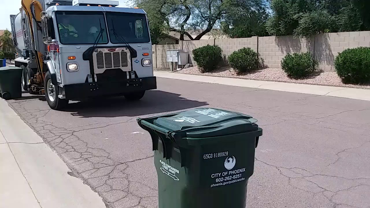 Phoenix Garbage Trucks The New Cart YouTube