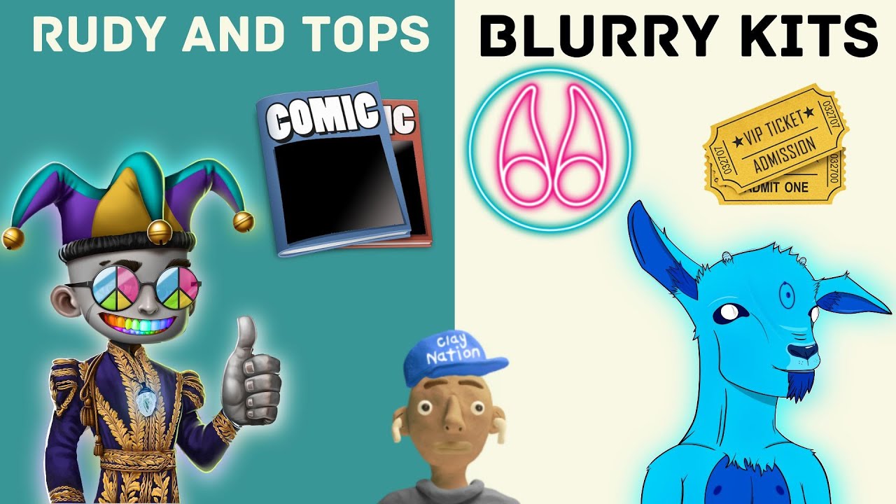 CNFT - Weekly mints FT (Blurry kits and Rudy and Tops)