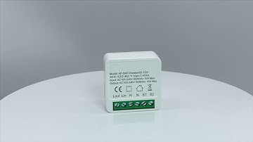 16A Mini Smart Wifi DIY Switch Supports 2 Way Control, Smart Home Automation Module