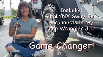 Installing the APEX Designs AutoLYNX Sway Bar Disconnects / 2023 Jeep Wrangler JLU