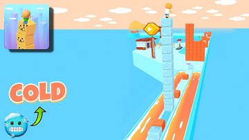 Cube Surfer Gameplay Level 21-22 |🥶🤣| Cube Surfer Android iOS All Levels Gameplay