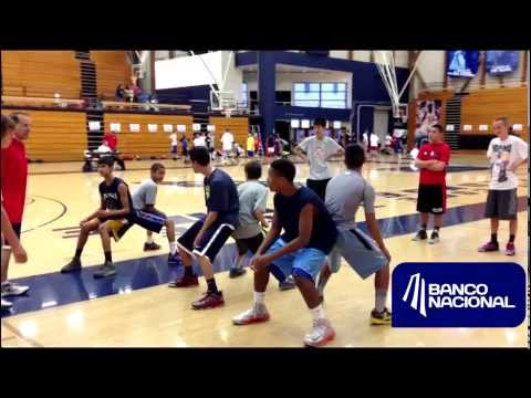 Entrenamientos de Basketball en el Mejor Campamento!