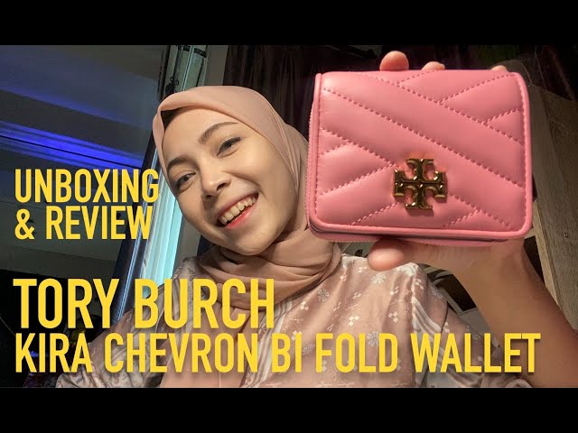 Tory Burch Kira Chevron Bi-Fold Wallet