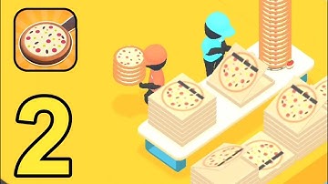 Like a Pizza - Gameplay Walkthrough Part 2 Max Level ( Android,iOS )