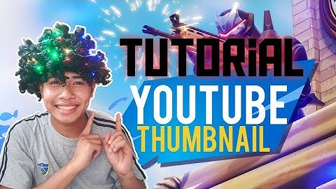How to make Youtube Thumbnail | Android | TUTORIAL *Tagalog - joselito vecinal