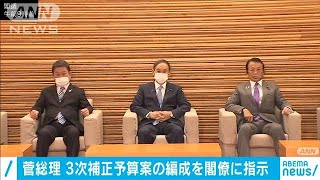 第3次補正予算案の編成　菅総理が閣僚に指示(2020年11月10日)