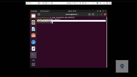 how to change runlevel (targets) in linux ubuntu