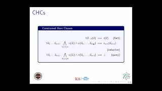 Specification Synthesis with Constrained Horn Clauses by Sumanth Prabhu