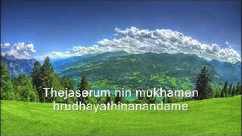 Aaradhyan Yeshupara vanangunnu - Malayalam Christian Song