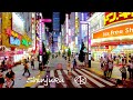 4K 夏の新宿 歌舞伎町と新宿西口 散歩 2022年8月 東京