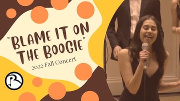 Blame It on the Boogie - Colgate Resolutions A Cappella
