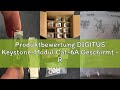 Produktbewertung DIGITUS Keystone-Modul Cat-6A Geschirmt - RJ45-Buchse - 500 MHz 10GBase-T - AWG 26-