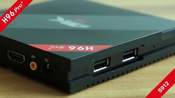 H96pro+ Plus 3GB 32GB Amlogic S912 64bit Octa-core Android 7.1 TV BOX 4K Player Wifi HDMI TV BOX