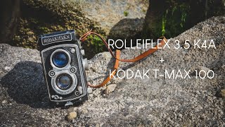 Rolleiflex 3.5 K4A | Shooting Kodak T-Max 100 | Medium Format Seascape Photography