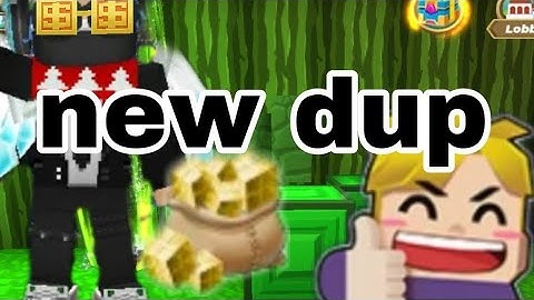 skyblock new dup 2.25.2 blockman go %100 dup