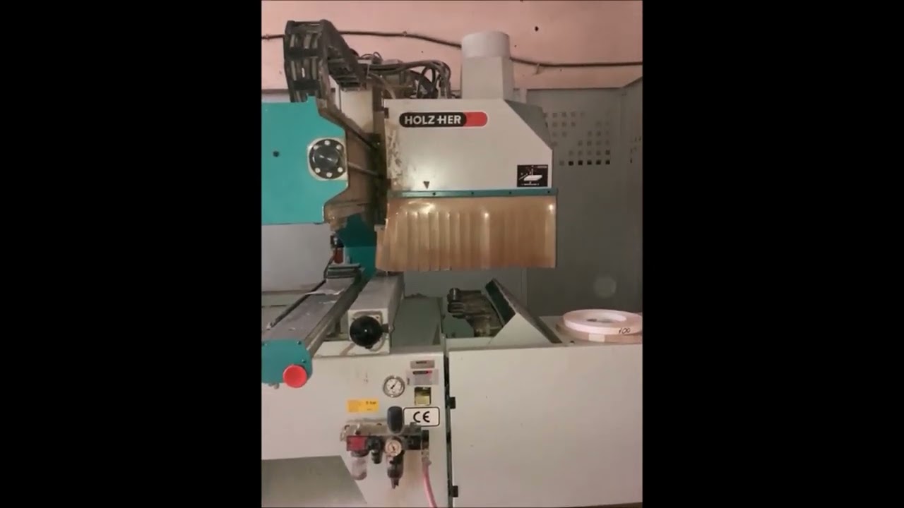 HOLZ-HER EASY-MASTER 7015 CNC Machining Centre (Wood) - YouTube