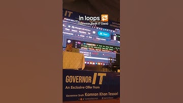 Governor Sindh IT Course ❤️ governersindhininitiative #giaic #programming #ai #python #coding