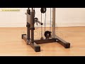 Single cable crossover bm 5001   bodymaster gym machine feature