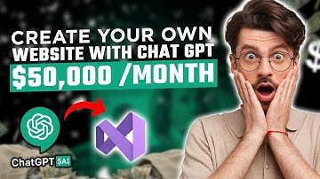 Create your own #website via #ChatGPT and earn up to $50K/mo. | Learn #coding