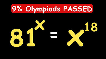 FRANCE OLYMPIADS || How to Solve for x? || x = ? #maths