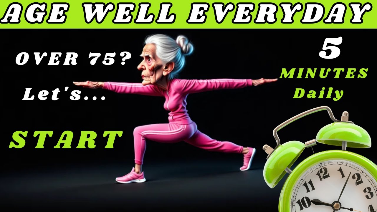 Over 75? 5 Balance Exercises For Seniors  | Senior Wellness Tips