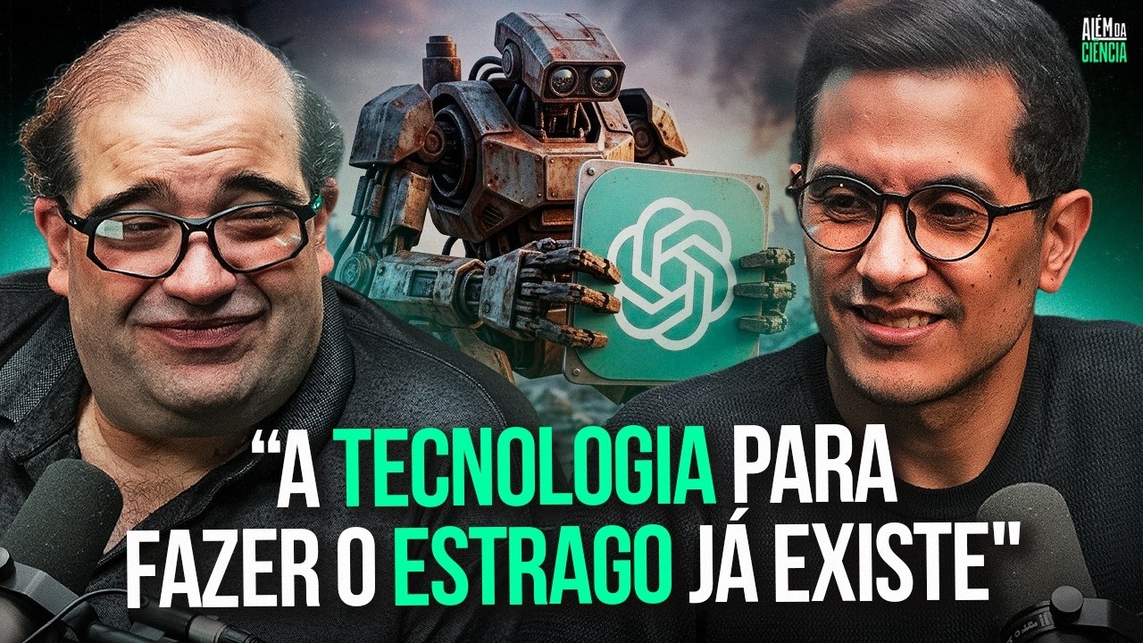 A VERSÃO SECRETA DO CHATGPT QUE VOCÊ NUNCA VAI TER ACESSO (Sérgio Sacani e Gabriel Pato)