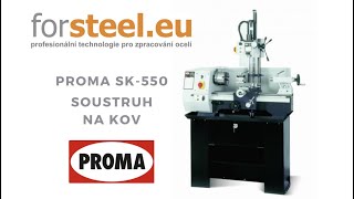 PROMA SK-550 - Soustruh na kov