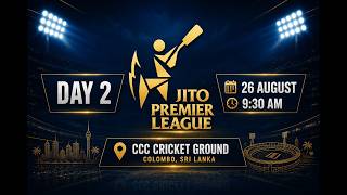 LIVE - JITO Premier League (JPL) 2026 | Day 2 | Doordarshan Sports