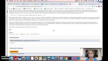 ArrayList: declaration and initialization